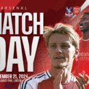 Crystal Palace vs Arsenal Premier League clash at Selhurst Park.